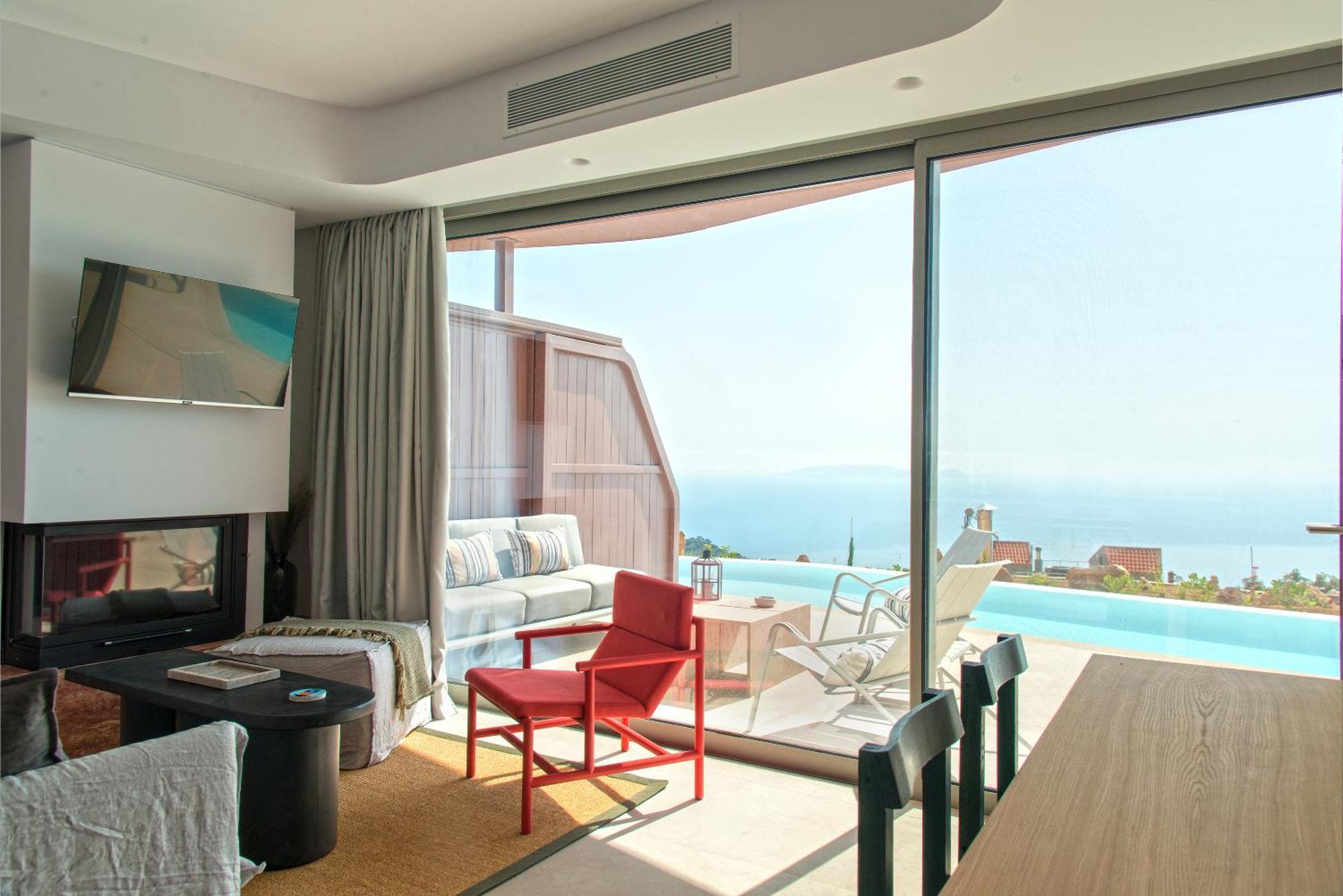 Plethora Luxury Suites Rodhia  Exterior photo