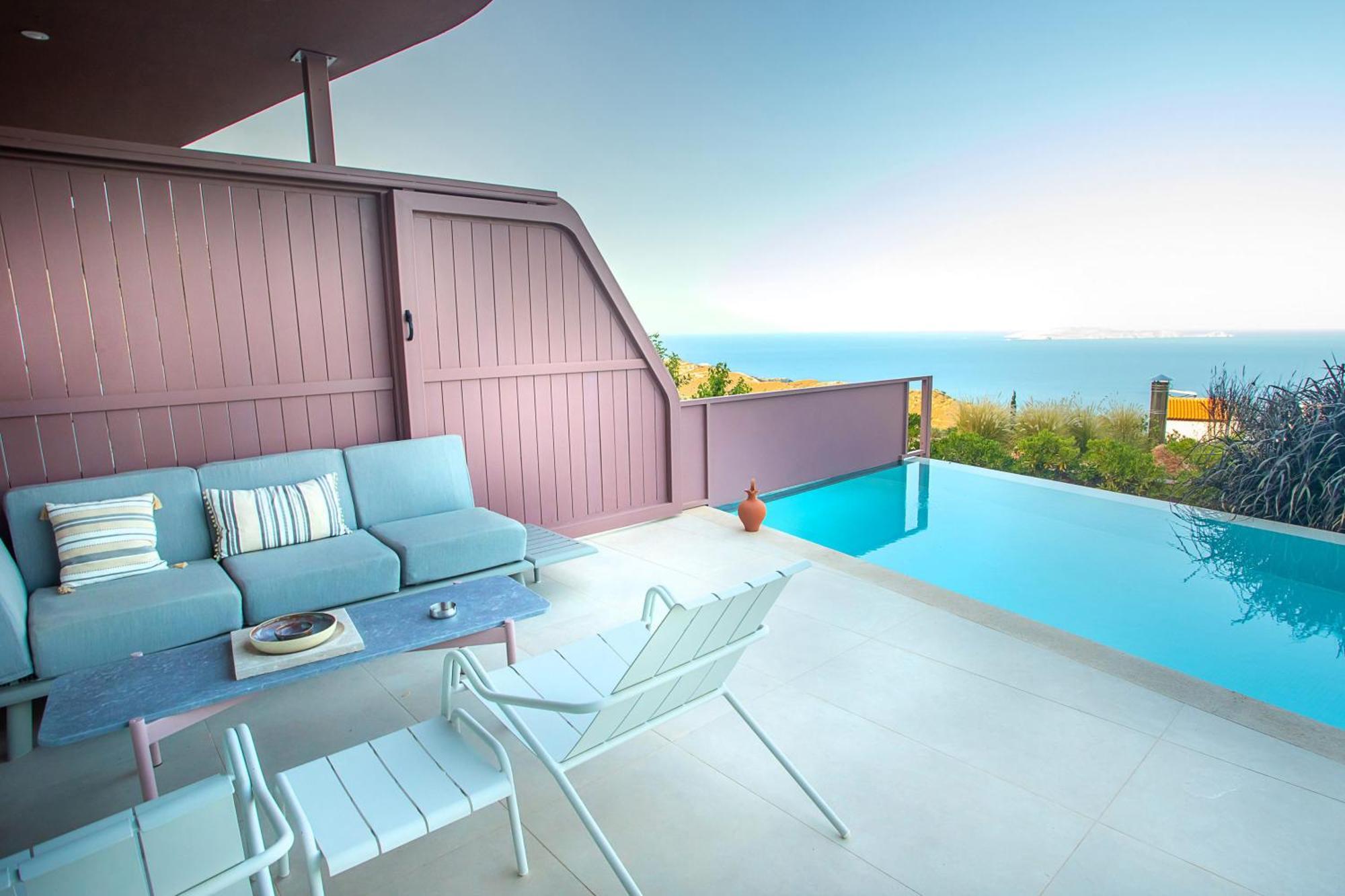 Plethora Luxury Suites Rodhia  Exterior photo